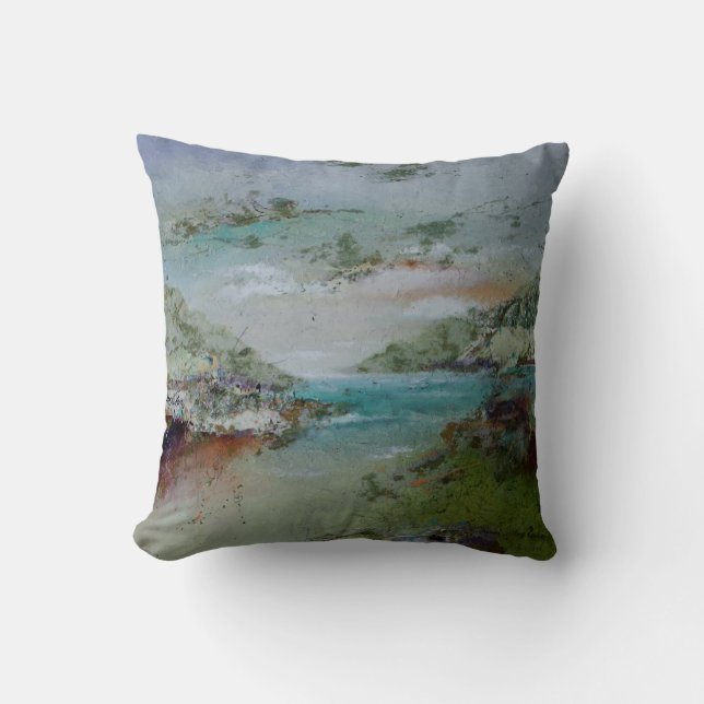 En bord de mer Coussin 16 x 16 (Recto)