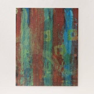 En cage. Puzzle éffrayant.