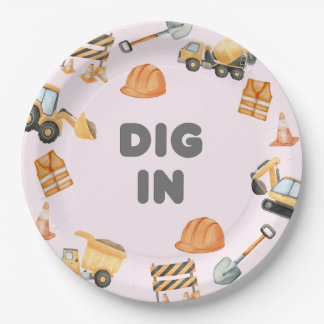 En Carton Assiettes de fête de construction