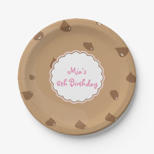 En Carton Assiettes pour fête d'anniversaire de filles avec