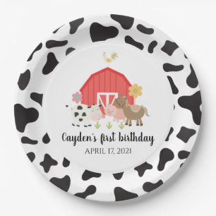 En Carton Assiettes pour fête d'anniversaire sur le thème de