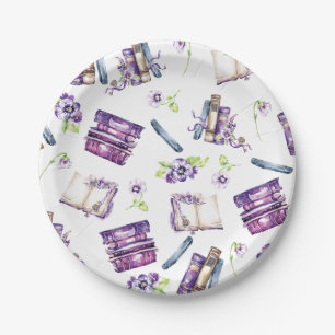 En Carton Assiettes Thématiques sur les Livres pour une Nouv