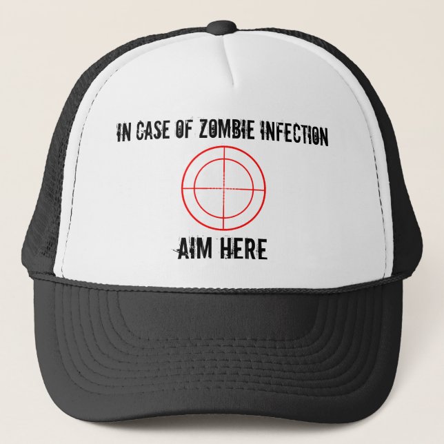 En cas de casquette d'infection de ZOMBI (Devant)