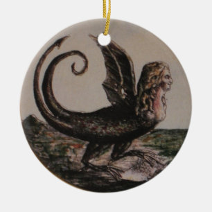 En Céramique 2 CÔTÉS / Dessin de Marie Antoinette ~ Ornement