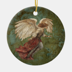 En Céramique Ange Renaissance - Décoration Angel Vintage