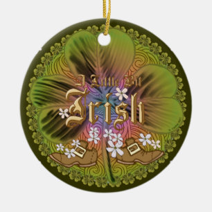 En Céramique Bit O ornement irlandais