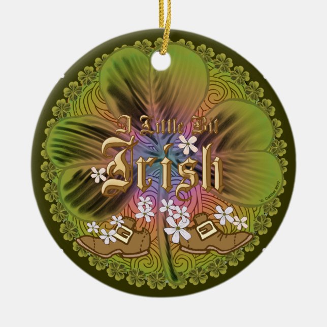 En Céramique Bit O ornement irlandais (Devant)