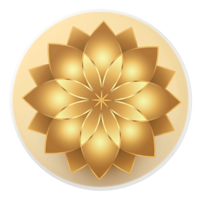 En Céramique Bouton de porte (Devant)