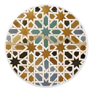 En Céramique Bouton de porte arabe mauresque