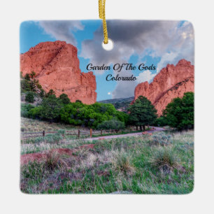 En Céramique Colorado Springs Ornement Souvenir