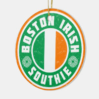 Décoration de Southie d'Irlandais de Boston