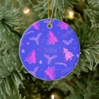 En Céramique Décoration Dopamine de Noël