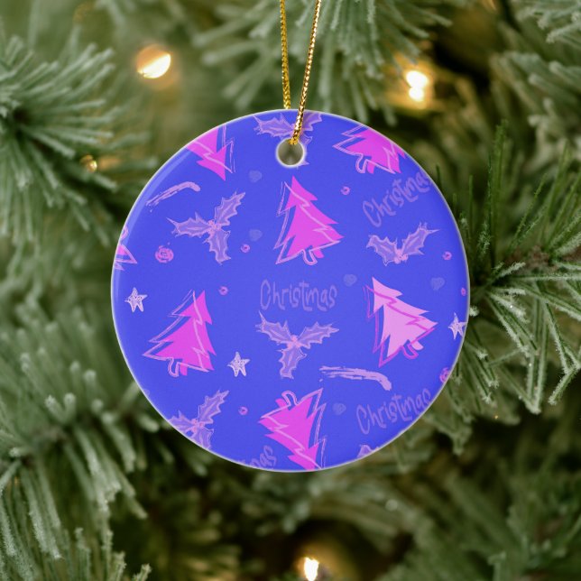 En Céramique Décoration Dopamine de Noël (Arbre)