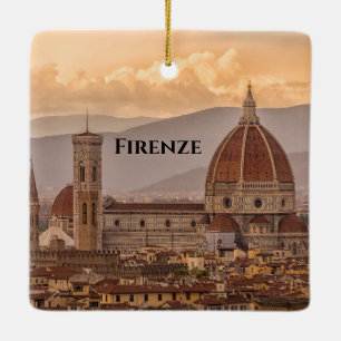 En Céramique Duomo di Firenze Florence Italie ornement de desig