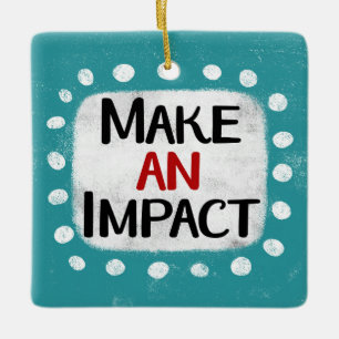 En Céramique Faire un ornement d'impact