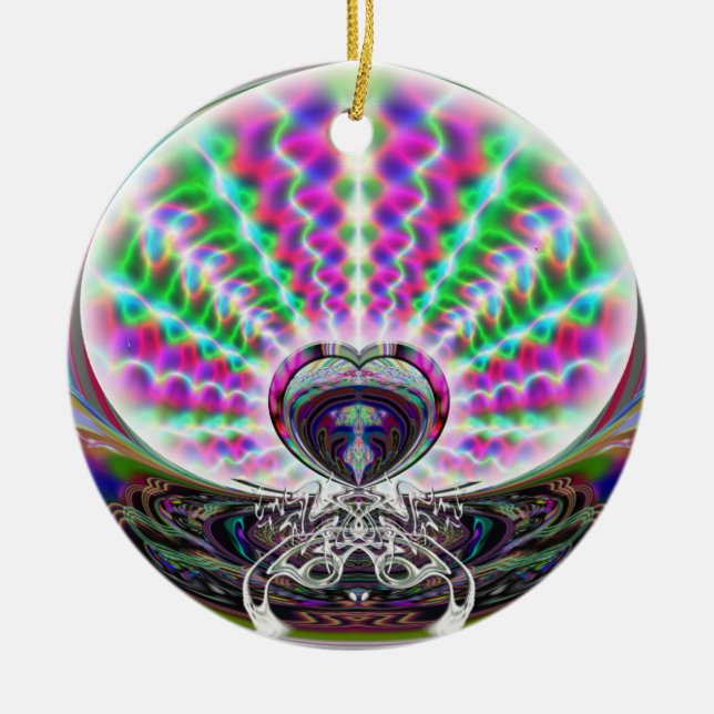 En Céramique Homme de danse et ornement de scarabée (Devant)