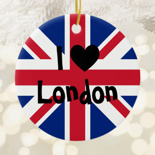 En Céramique Je t'aime Ornement de Londres