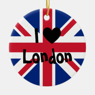 En Céramique Je t'aime Ornement de Londres