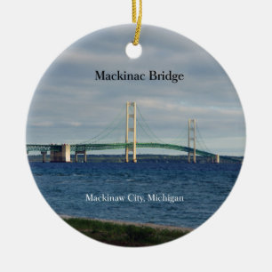 En Céramique Le pont Mackinac La décoration de Mackinaw City