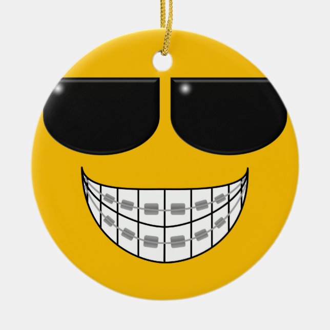 En Céramique Les croisillons de dentiste sont ornement frais (Devant)