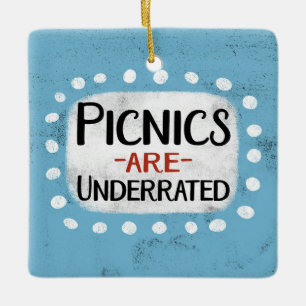 En Céramique Les Picnics Sont Un Ornement Sous-Évalué
