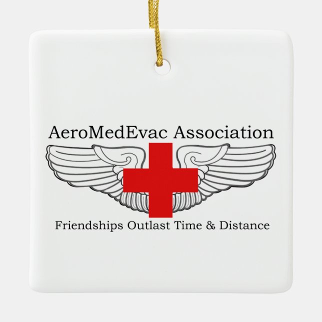 En Céramique Logo AMEA / Ornement de la devise (Devant)