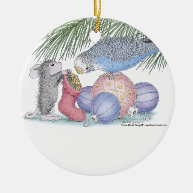 En Céramique Maison-Souris Designs® - ornement (Devant)