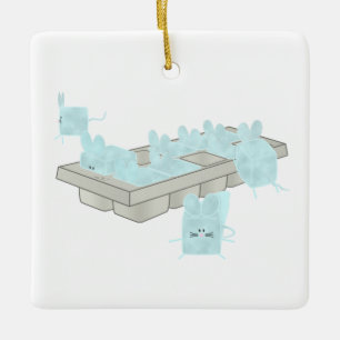 En Céramique Micecubes - ornement