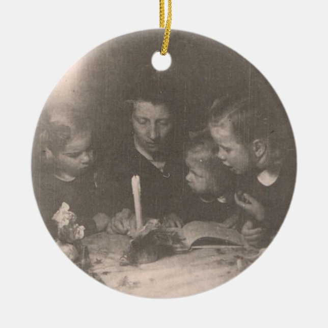 En Céramique Noël 1946 - Ornement (Devant)