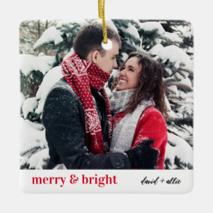 En Céramique Noël élégant   Ornement moderne