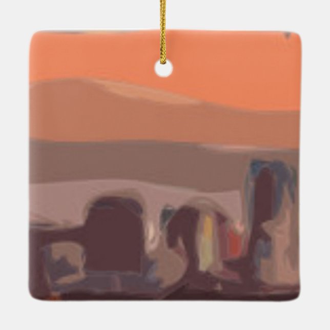 En Céramique Ornement (Dos)