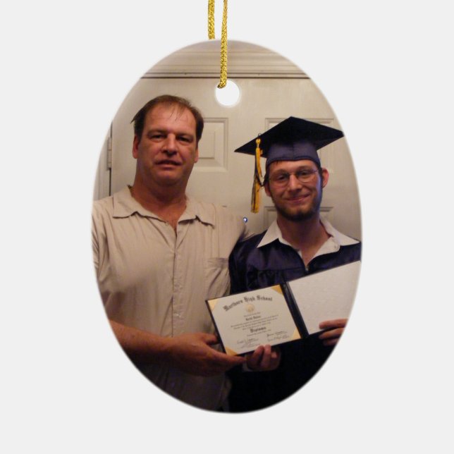 En Céramique Ornement #5 d'hommage de Robert Hoynes (Dos)