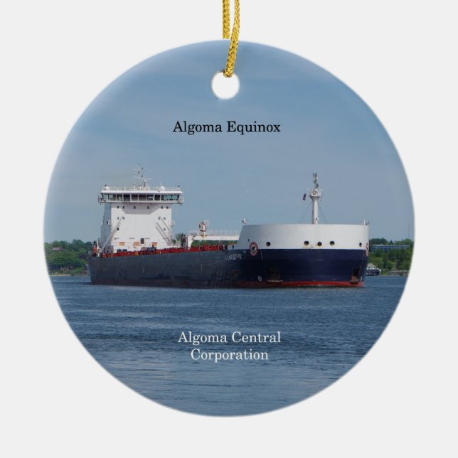 En Céramique Ornement Algoma Equinox (Devant)