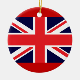 En Céramique Ornement britannique d'Union Jack