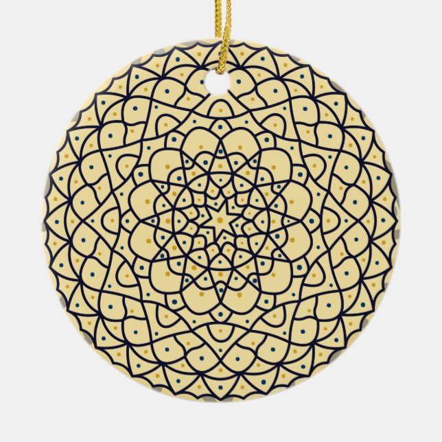 En Céramique Ornement céleste de jour (Devant)