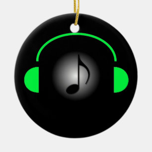 En Céramique Ornement chic de musique