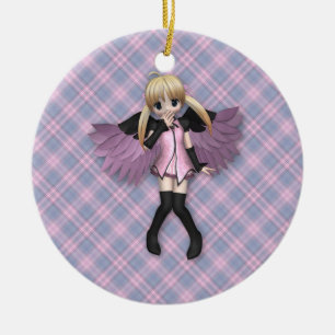 En Céramique Ornement d'ange d'Anime