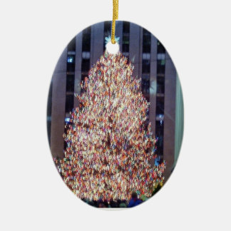 En Céramique Ornement d'arbre de Noël de NYC