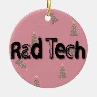 En Céramique Ornement d'arbre de Noël de technologie de rad