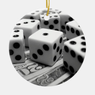 En Céramique Ornement d'argent de matrices