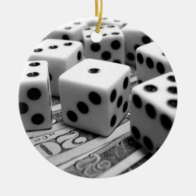 En Céramique Ornement d'argent de matrices (Devant)