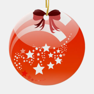 En Céramique Ornement de bal de Noël