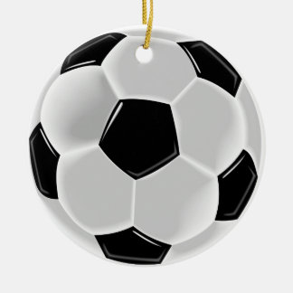 En Céramique Ornement de balle de football