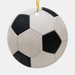 En Céramique Ornement de balle de football