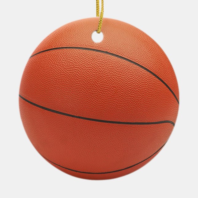 En Céramique Ornement de basket-ball (Devant)