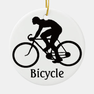 En Céramique Ornement de bicyclette