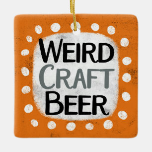 En Céramique Ornement de bière d'artisanat étrange