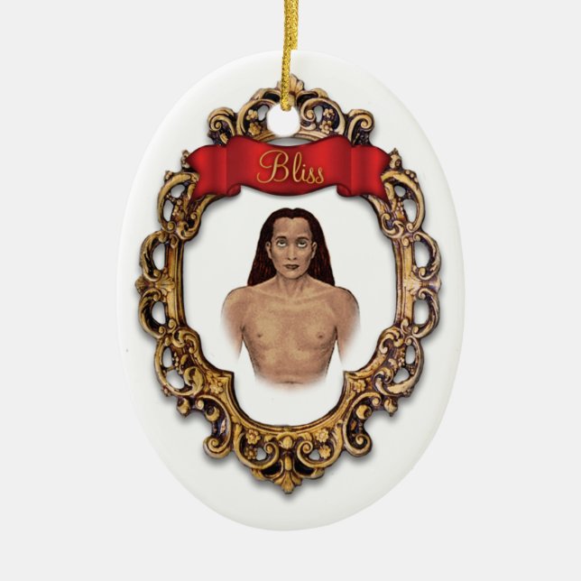 En Céramique Ornement de bonheur de Mahavatar Babaji (Devant)