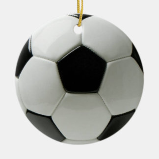 En Céramique Ornement de cercle de ballon de football