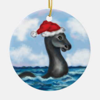 En Céramique Ornement de champion de Père Noël